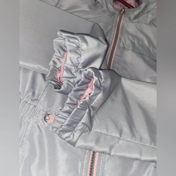 Spring windbreaker/jacket for girls light grey size 10 by JESSICA SIMPSON - Picture 8 of 9